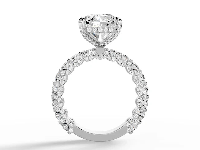 Pear Cut in Luna's Oval Design