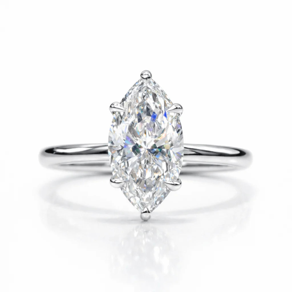 Marquise diamond ring
