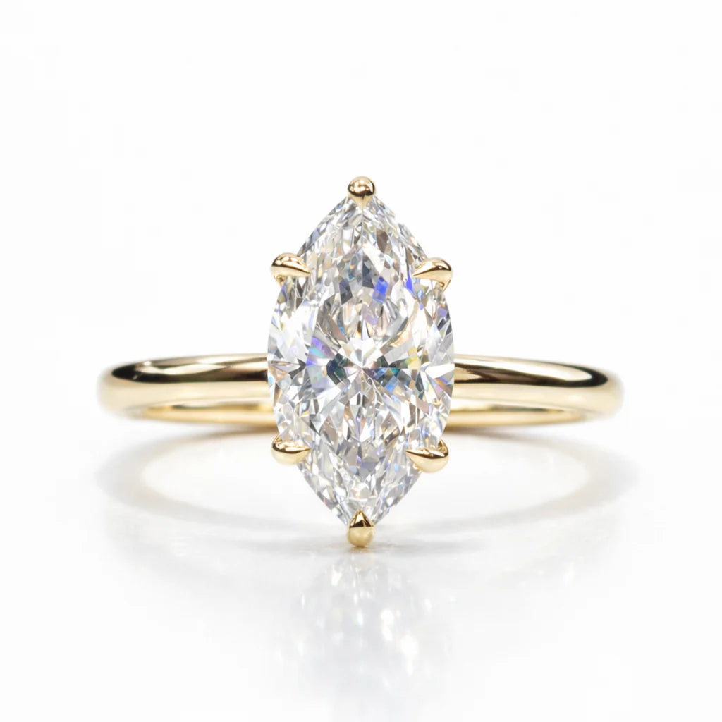 Marquise diamond ring