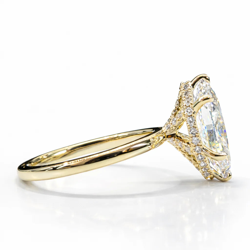 Marquise diamond ring