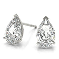 Pear Shape Lab-Grown Diamond Stud Earrings