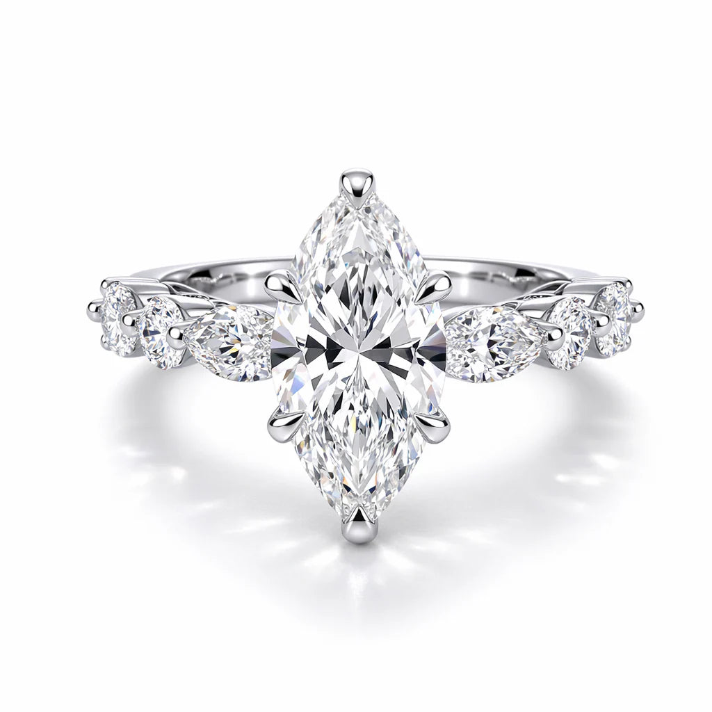 Marquise 4MM Oval Luna