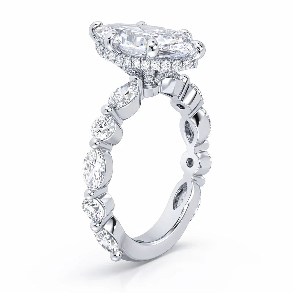 Marquise 4MM Oval Luna