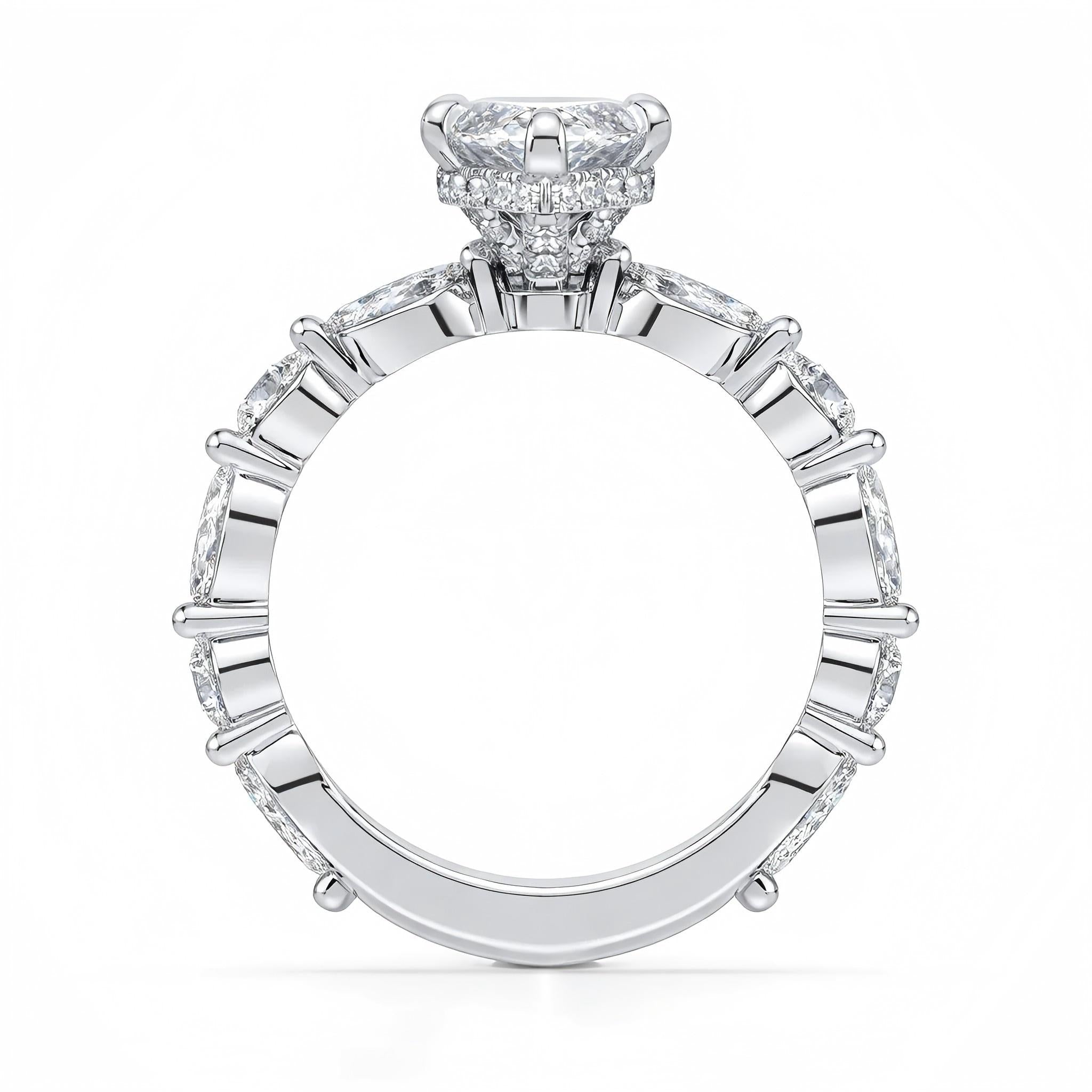 Marquise 4MM Oval Luna